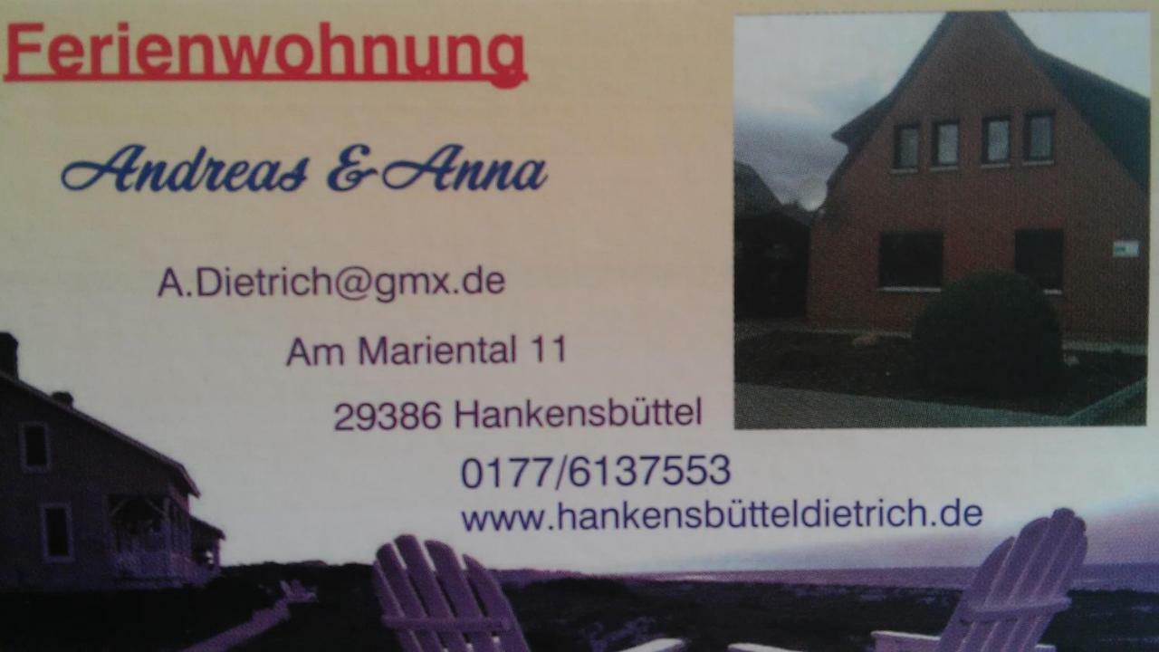 Apartament Am Mariental 11 Hankensbuttel Zewnętrze zdjęcie